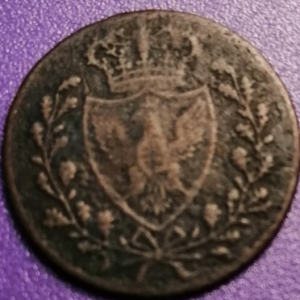 1 centesimi Italie (Sardaigne) 1826 tête d’aigle