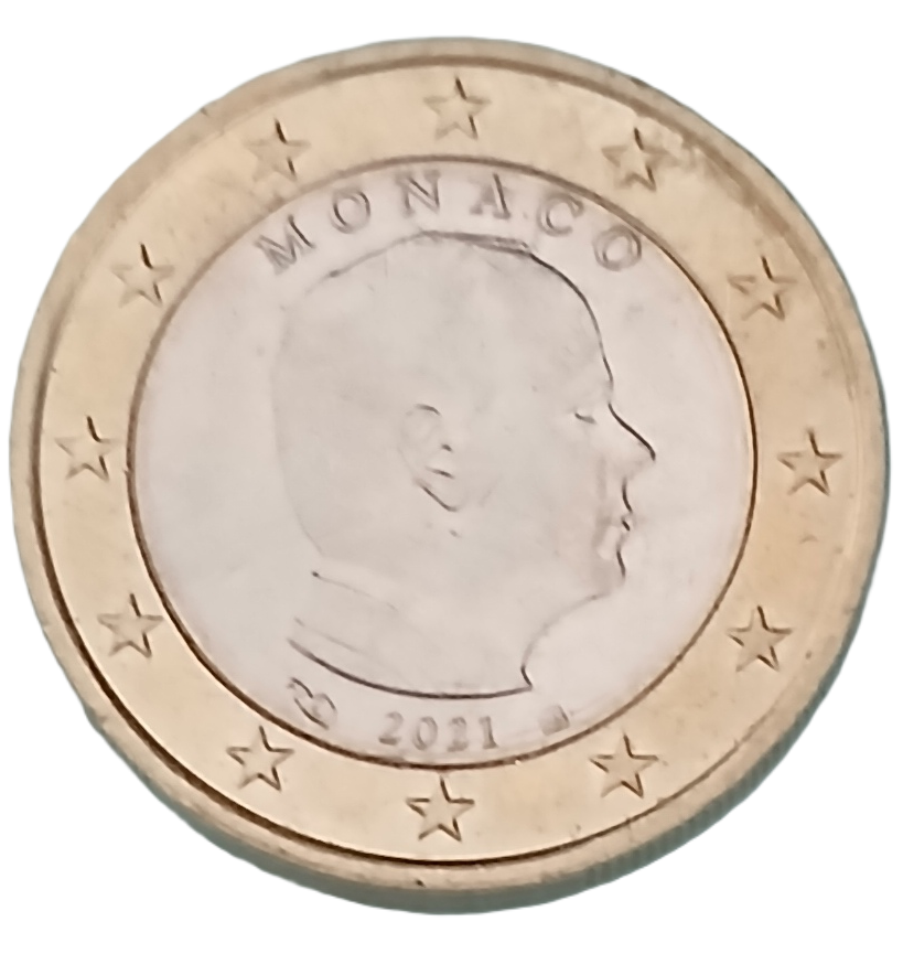 1 euro Monaco 2021