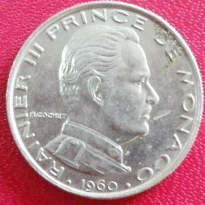 1 franc Monaco 1960