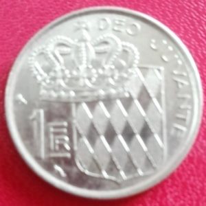 1 franc Monaco 1960 SUP