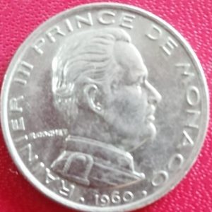 1 franc Monaco 1960 SUP