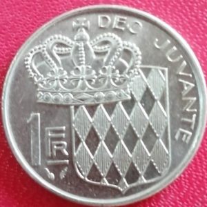 1 franc Monaco 1982