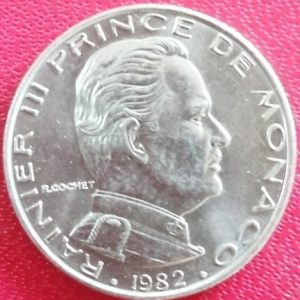 1 franc Monaco 1982