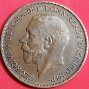 1 penny Grande Bretagne 1913