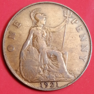 1 penny Grande Bretagne 1921