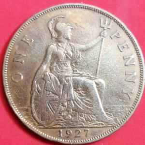1 penny Grande Bretagne 1927