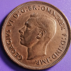 1 penny Grande Bretagne 1940