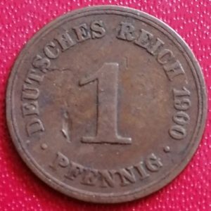 1 Pfennig Allemagne 1900 A