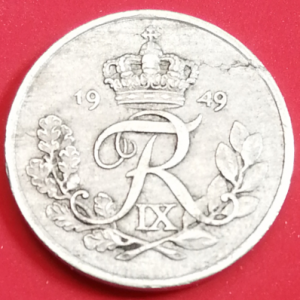 10 Ore Danemark 1949