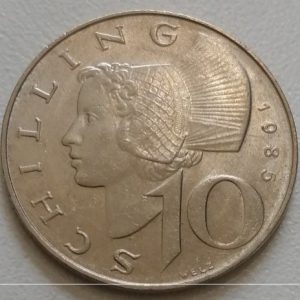 10 Shilling Autriche 1985