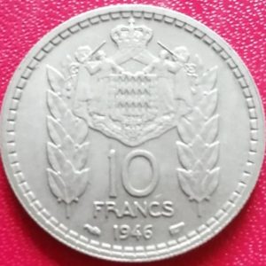 10 francs Monaco 1946