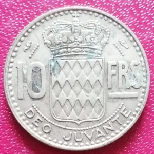 10 francs Monaco 1950