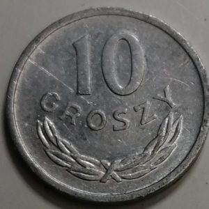 10 Groszy Pologne 1949
