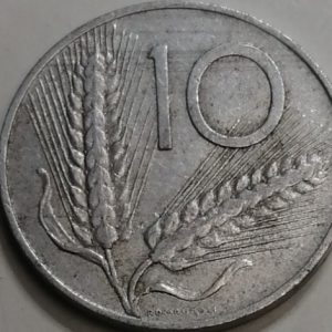 10 Lires Italie 1956