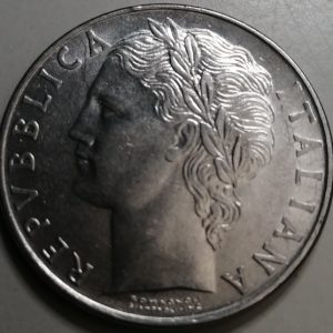 100 lires Italie 1956