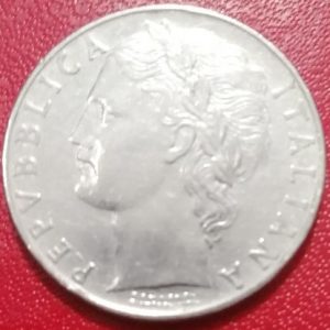 100 lires Italie 1957