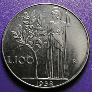 100 lires Italie 1958