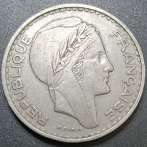 100 francs Algérie 1950