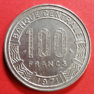100 francs Cameroun 1971