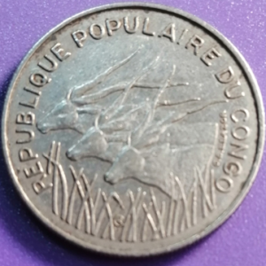 100 francs Congo 1971