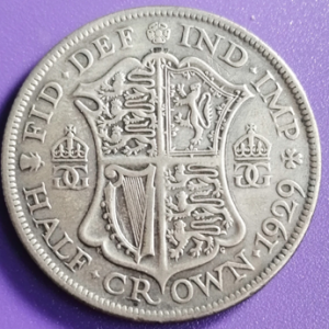 1/2 couronne Grande Bretagne 1929