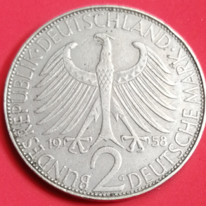2 Marks Allemagne 1958 G