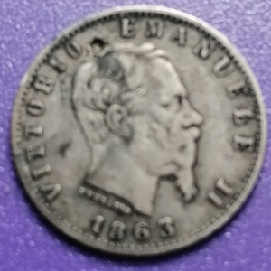 20 centesimi Italie 1863 M BN