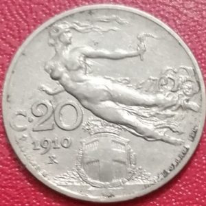 20 centesimi Italie 1910
