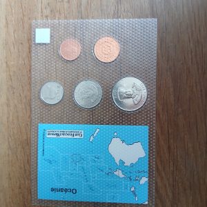 Série Pièces de monnaie Tonga Neuves sous blister