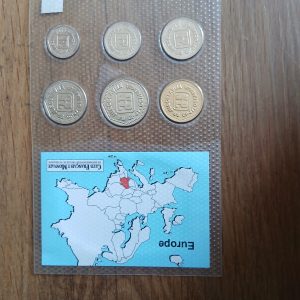 Série Pièces de monnaie Yougoslavie Neuves sous blister