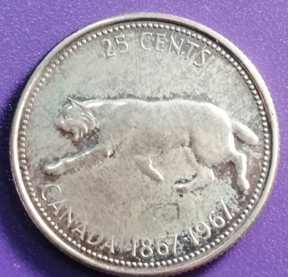 25 cents Canada 1967