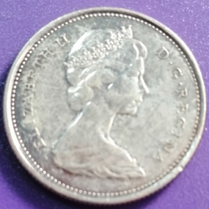25 cents Canada 1967