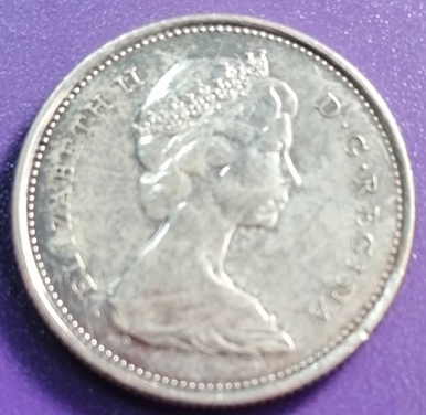 25 cents Canada 1967 – Image 2