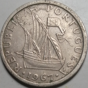 2,5 escudos Portugal 1967
