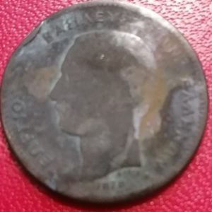 5 Lepta Grèce 1878 K