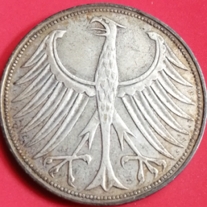 5 Marks Allemagne 1951 D