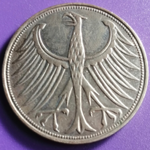 5 Marks Allemagne 1951 G