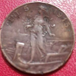 5 centesimi Italie 1915