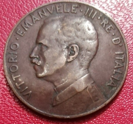 5 centesimi Italie 1915 – Image 2