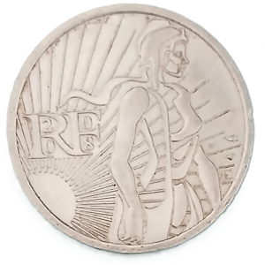 5 euros argent France 2008