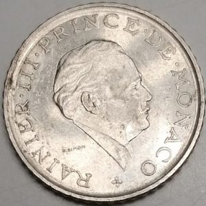 2 francs Monaco 1979