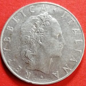 50 lires Italie 1956