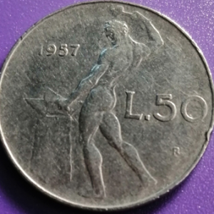 50 lires Italie 1957
