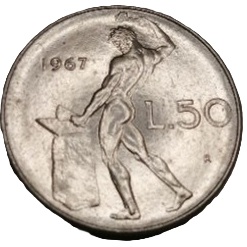 50 lires Italie 1967