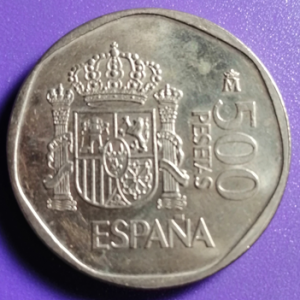 500 pesetas Espagne 1987