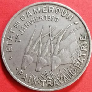 50 francs Cameroun 1960