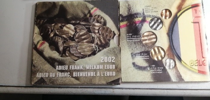 Série Adieu au Frank, bienvenue à l'euro Belgique 2002 – Image 2