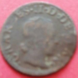 Denier tournois Charles II des Ardennes 1652 A