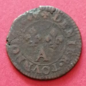 Denier tournois Louis XIV enfant 1649 A
