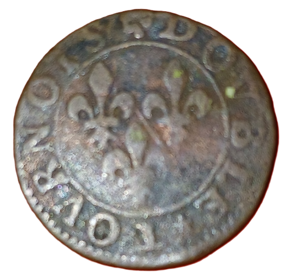 Double tournois Ardennes François de Bourbon Conti 1637